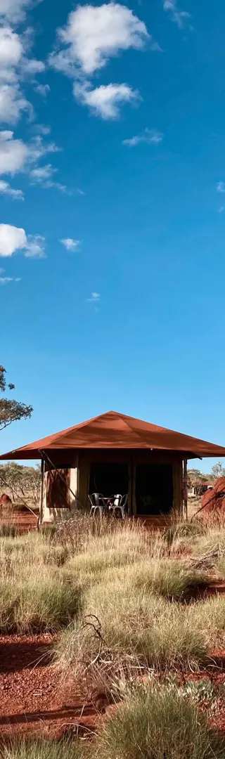 Unterkunft in ursprünglicher Umgebung